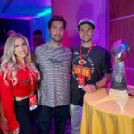 Austin North Instagram – Super Bowl LVII 🏈 Thank you @toddgraves for the hospitality 👊 @raisingcanes
