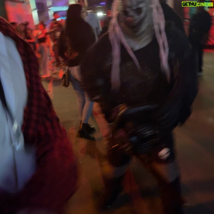 Austin North Instagram - Made a few new friends. Thank you @unistudios @horrornights