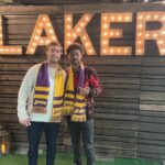 Austin North Instagram – I think we may have a new Christmas tradition? Thank you @jeaniebuss @lakers 🙏 Crypto.com Arena