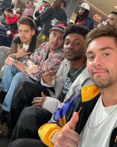 Austin North Instagram - The boys are dialed. TCU or GA ?