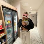 Ava Max Instagram - The snacks in Norway are lit, also sorry not sorry for bringing you on stage @tixmusic 😅