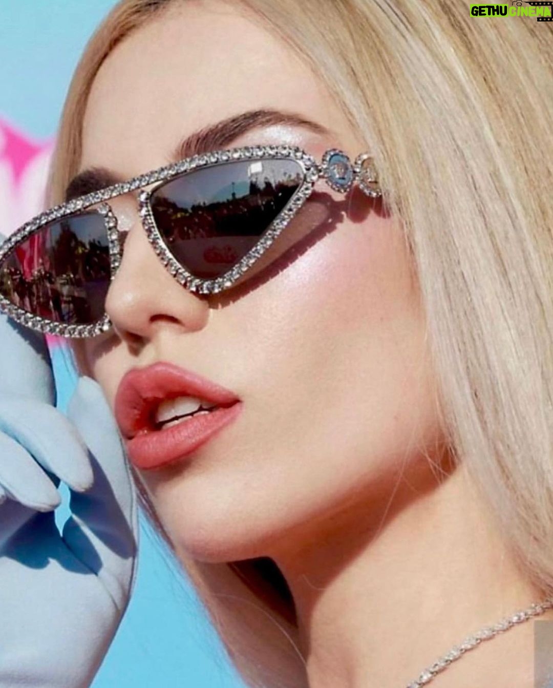 Ava Max Instagram - This Barbie doesn’t give an F what you think about her. But she is excited about something she’s about to show you 😇