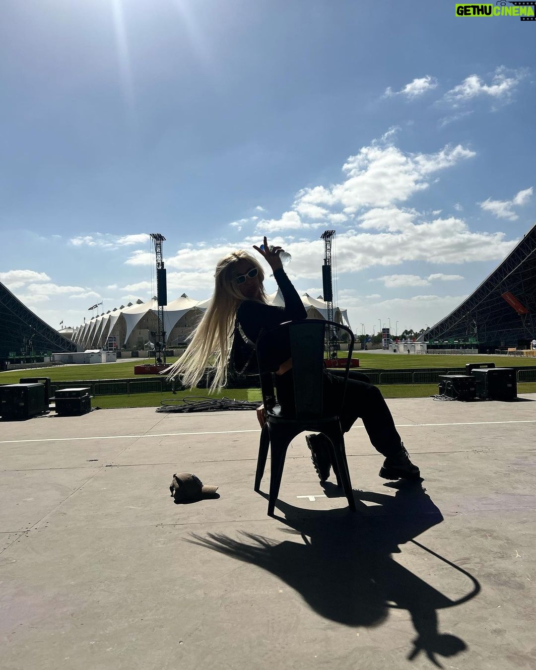 Ava Max Instagram - See you tonight 🖤 F1 Abu Dhabi GP