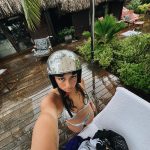 Avani Instagram - sorry for party rocking Bora Bora