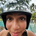 Avani Instagram - sorry for party rocking Bora Bora