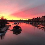Avicii Instagram - Hometown sunset ❤