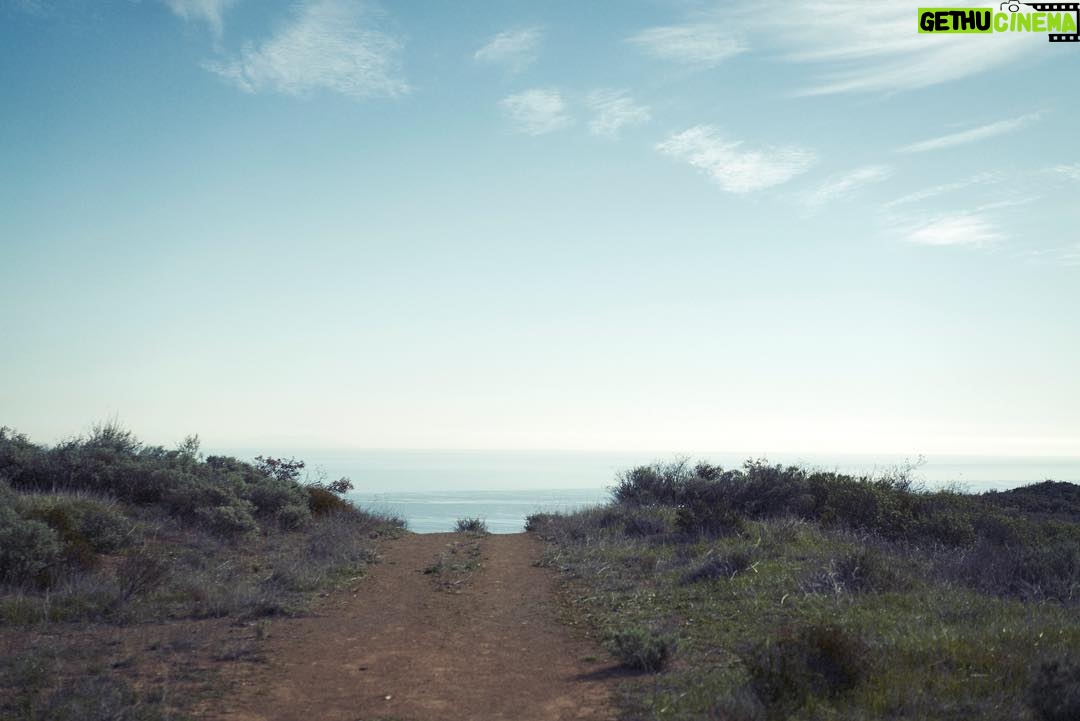 Avicii Instagram - Malibu hikes has some of the best rewards when you reach the top.