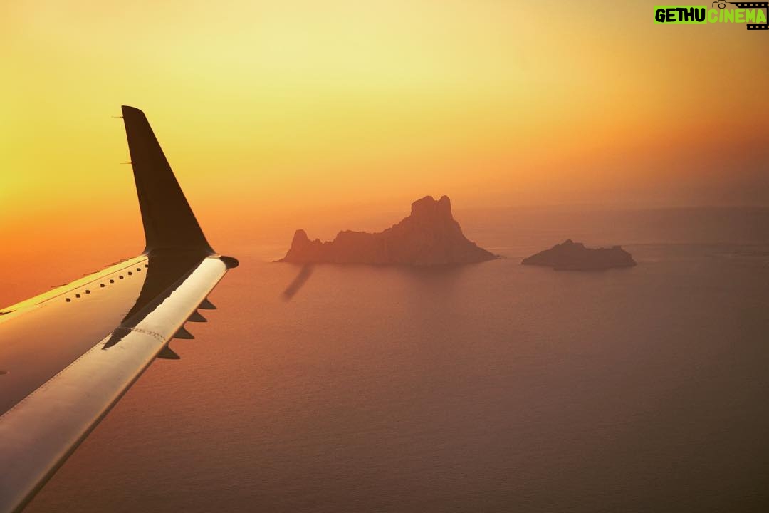 Avicii Instagram - The view flying into Ibiza really is something else. If you know what that "little" island is called you get a ⭐️