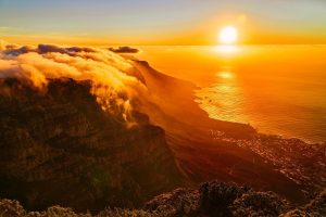 Avicii Instagram - Cape town from Table Mountain 💛❤