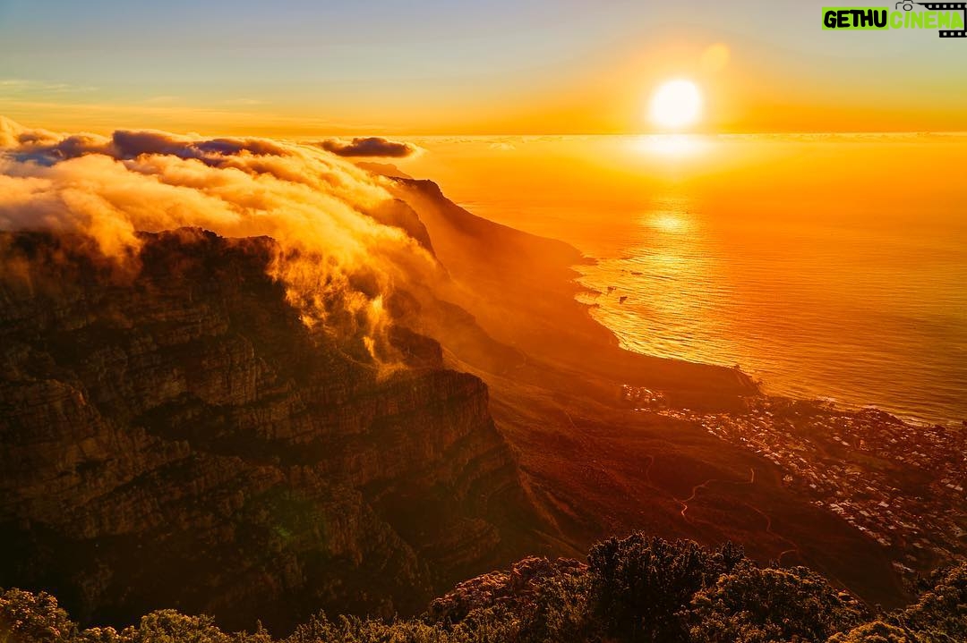 Avicii - 193K Likes - Cape town from Table Mountain 💛❤
