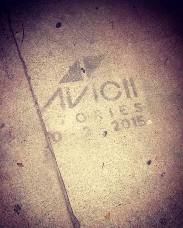 Avicii Instagram - Just stepped on myself