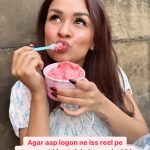 Avneet Kaur Instagram – Yeh reel banaate time muh mein paani aa gaya 🫠🥹