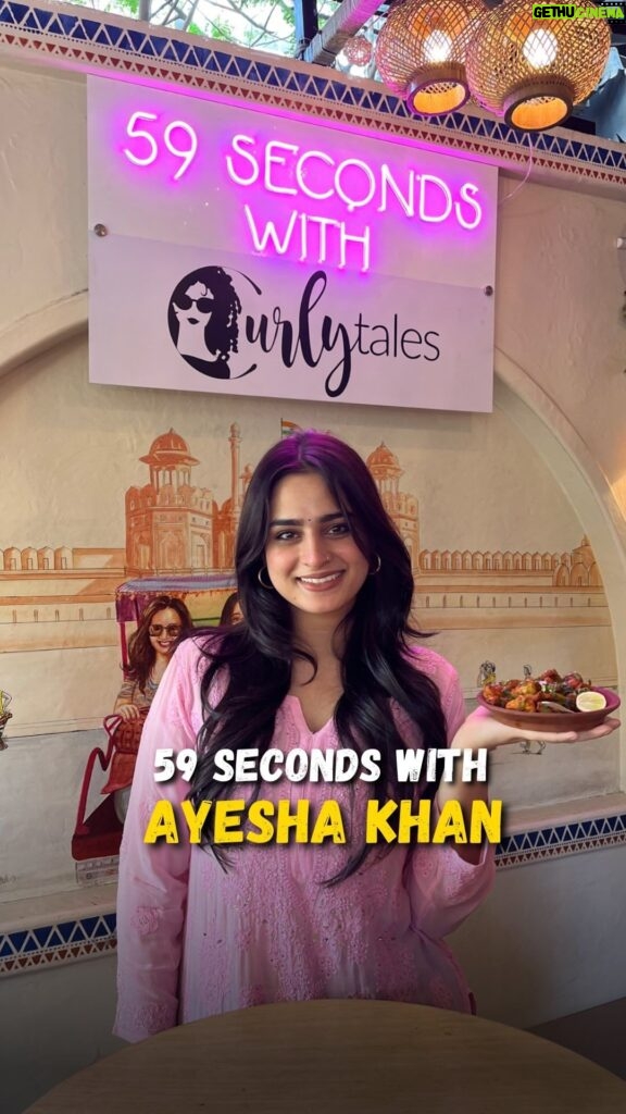 Ayesha Khan Instagram - #59Seconds with @ayeshaakhan_official We had a candid conversation with the beauty Ayesha Khan at @imlee_thechaatgali where she binged on some amazing chaat! 😍 From food to Bigg Boss, we spoke about everything👀👀 Watch the full video to know who Ayesha wants to bag the title of Bigg Boss Season 17. ❤️ #reel #réel #reels #reelitfeelit #reelkarofeelkaro #reelit #reelsinsta #reeltrending #viral #trending #explorepage #fyp Bandra,Mumbai