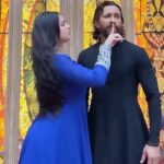 Ayesha Khan Instagram - Something completely new for me🙈 . . All thanks to @terence_here sir 🤍 Special thanks to @suved 📍- @theninesmumbai Outfit- @chahat.creations.1 . . Choreography and direction- @terence_here sir . . #terencelewis #terencelewischoreography #ayeshakhan #ayeshaans #foryou #reelsinstagram #dancereels #trendingreels