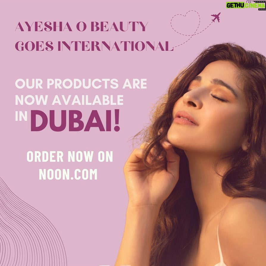 Ayesha Omar Instagram - Weβre so excited to announce that Ayesha O. Beauty products are now available in Dubai! π Go to www.noon.com and order them now to get your skincare and beauty game on point. πβ¨π
#ayeshaobeauty #ayeshaomar #naturalingredients #wellness #organic #organicbeauty #hemani #welcometonature #skincare #nature #sustainability