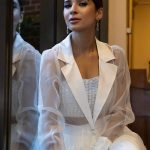 Ayesha Omar Instagram - Never dull your shine for somebody else #NYC# ⭐️ @ayesha.m.omar Outfit: @ayesha.o.style.studio Photo: @nathalie.e.photography HMU: @iamkanwalbatool New York, New York
