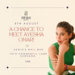 Ayesha Omar Instagram – Celebrate Independence week with us 💚

💅 Get 2 AO Beauty Nail Colours and get free nail art! 💚

💅 Get 4 AO Beauty Nail Colours and get a free manicure! 🤍
 
Get a chance to meet Ayesha Omar and avail our Independence Day Deal this Sunday @nailbarbygenesis.pk 🇵🇰

Start buying your AO Beauty nail colours now because this offer is valid from 4th to 14th August! 💚✨

#ayshaobeauty #ayeshaomar #nailart #nailcolors #beautybloggers #pakistan #naillooks #nailsbyayeshao