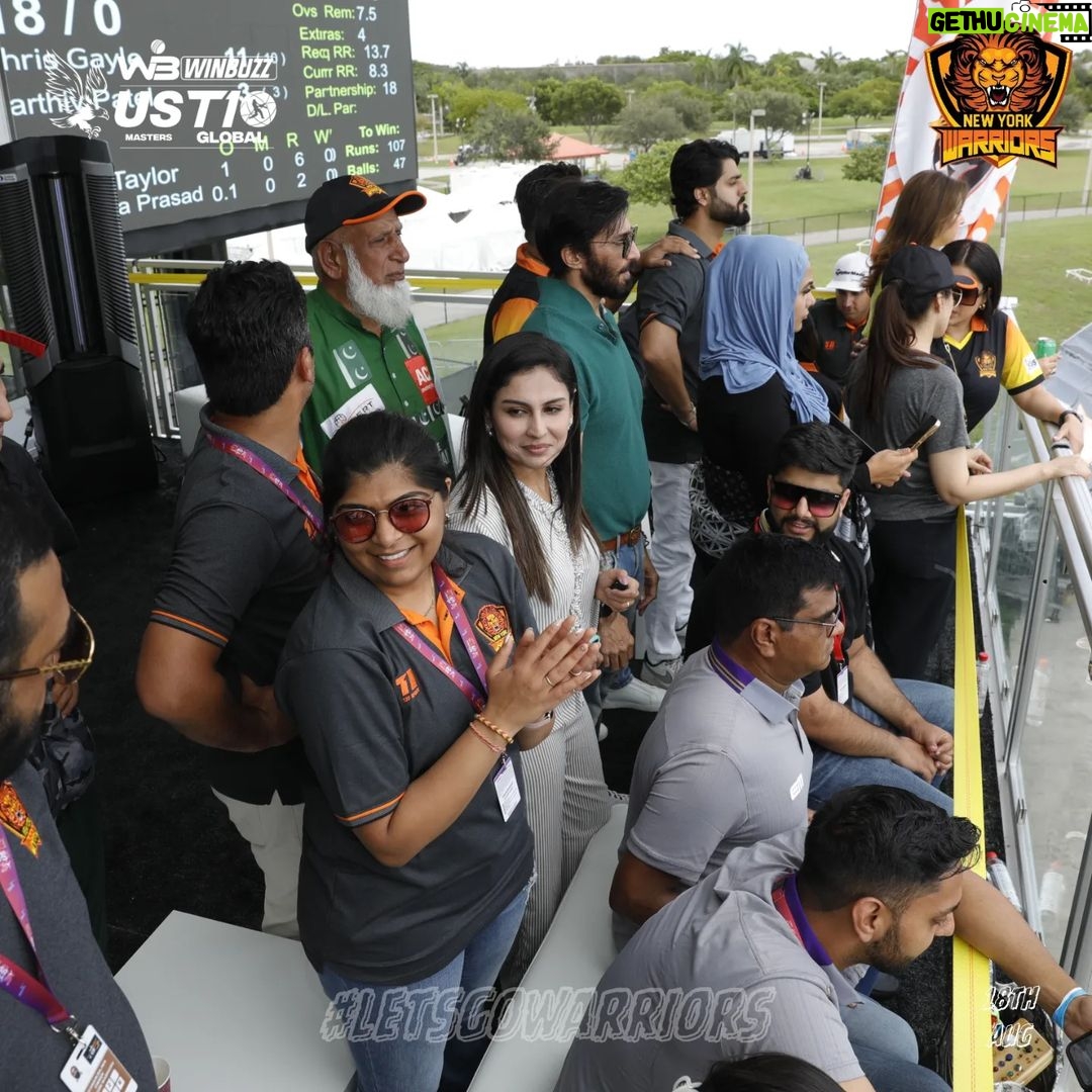 Ayesha Omar Instagram - Throwing it back to the triumphant moments of Day 1 after our victory against Morrisville Unity! 🏆📸 #WinningFeels #NewYorkWarriors #GoWarriors #LetsGoWarriors #RoarWithNYW #USMASTERST10 Lauderhill Cricket Stadium