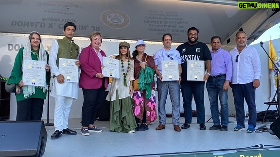 Ayesha Omar Instagram - Feeling incredibly honored at the recognition I received in New York from SEPMA Foundation at Jashne Pakistan. Being acknowledged and appreciated for my contributions is truly gratifying. A big thank you to Shan-e-Pakistan and Zille Huma for this honour of being presented with SEPMA Woman of Inspiration Award and citation from from USA’s largest township. Humbled that I am making a valuable impact and bringing pride to Pakistan! #ayeshaomar #newyork #shaanepakistan #womanofinspiration #award #townofhemstead #womenempowerment #jashnesepma #citation @shaanepakistan New York, New York