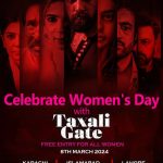 Ayesha Omar Instagram – You work hard every day – it’s time for you to relax and watch your favourite movie that coincidentally talks about your rights. 🍿✨

Taxali Gate is paying a small token of appreciation to women of Pakistan who relentlessly support us in so many ways.

We have arranged special shows for women across Pakistan, whereby the ticket will be absolutely free of cost. 
Courtesy: Royal Taj

Executive Producer: Barrister Shabbir Shah 

Starring:
Ayesha Omar
Yasir Hussain
Mehar Bano
Umer Aalam
Iffat Omar
Nayyer Ejaz
Abu Aleeha
Babar Ali
Ifitkhar Thakur
Alyy khan
Khaled Anam
Sheharyar Cheema