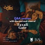 Ayesha Omar Instagram - We're excited to welcome the cast and crew of the upcoming Pakistani film "Taxali Gate" to IVS on Thursday, 1st Feb at 5 pm for a Q&A session held by students from The Cult Club. Ayesha Omar, Umer Aalam, Abu Aleeha and Waqas Rizvi are going to talk about their experience with the production of this film and some helpful tips for aspiring filmmakers. We hope to see you all there to support this new phase of Pakistani cinema. THE TALK IS FOR THE IVS COMMUNITY ONLY. Date: Thursday, 1st of Feb Time: 5PM Location: Lecture Hall 4, IVS Campus