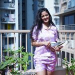 Ayesha Singh Instagram - This weekend cover yourself around Love…This frame is filled with so much love.. ❤️The book is a gift from all my lovely fans 🥰🙏🏻❤️and the outfit by @sleepydoonightwear and the moment is self care …♥️