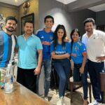 Ayesha Singh Instagram - We are extremely proud of our Indian Cricket team for a brilliant performance throughout the tournament and in regards to yesterday ,hard luck! Pictures of togetherness and enjoyment. We Indians will always stand by our team. See you soon❣️ PS:- Last picture @ishaanrajeshsingh in serious discussion with dear Gorilla ❣️