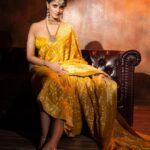 Ayesha Singh Instagram - NAVRATRI DAY 5 featuring @ayesha.singh19 as the Modern Indian Goddess where she represents the color Yellow 💛 . Shoot Concept & Designed By:- @nehaadhvikmahajan @bridalsbynam . 💄MUA , Hair & Styling :- @nehaadhvikmahajan . Assisted By :- @styleby_vaishnavi . 🥻Saree :- @neerusindia . 💍Jewelery :- @sonisapphire . 🎥:- @deepak_das_photography @kakali_das_photography . #ayeshasingh #makeup #ootd #nehaadhvikmahajan #makeupbyme💄 #nammakeovers #bride #to #be #bridal #look #bridalmakeupartist #destinationweddingmakeupartist #weddingmakeup #hair #hairstyling #nammakeovers #bollywood #television #makeupartist #mumbai #traveller #all #over #the #globe