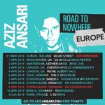Aziz Ansari Instagram - europe! new shows added. tickets at azizansari.com