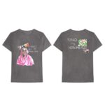 Aziz Ansari Instagram - JUST PRESSED. New tour shirt launching in LA TONIGHT featuring my grandma. 👵🏾 Artwork by @mattrmccormick and @easyotabor based on photos I took in India.