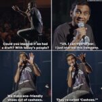 Aziz Ansari Instagram - Here’s a joke from my special in 4 tiles with captions on it. Enjoy. Full special with audio and video on @netflix.