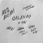 Aziz Ansari Instagram - #ORLANDO. Buy tix at azizansari.com. Miss you @prattprattpratt aka Andy Dwyer. #MouseRat Orlando, Florida