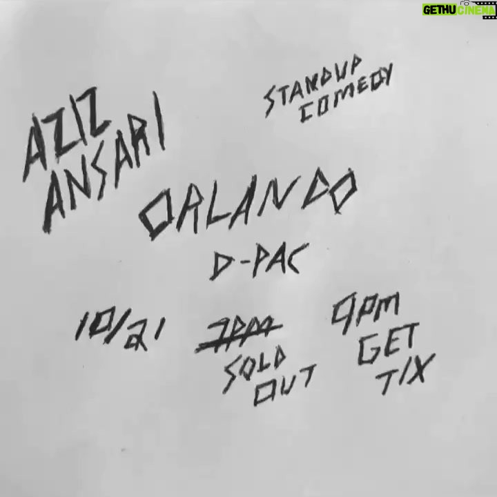 Aziz Ansari Instagram - #ORLANDO. Buy tix at azizansari.com. Miss you @prattprattpratt aka Andy Dwyer. #MouseRat Orlando, Florida