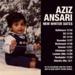 Aziz Ansari Instagram - More winter dates. ON SALE AT 10AM TOMORROW - get tickets at azizansari.com. For those not in these cities, I hope to come to your town soon. If I don't make, at least you were able to enjoy this photo of me from Christmas last year.