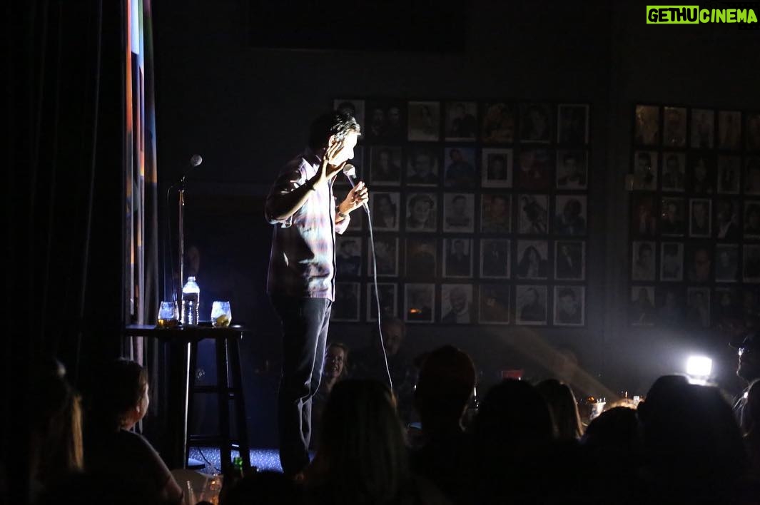 Aziz Ansari - 66.9K Likes - NASHVILLE: We added two more shows tonight at 9 and 11:15 to makeup for the power outage night. If you had tickets and haven’t gotten sorted already, please call Zanie’s and we’ll take care of you tonight or for future show. (Shoutout to Zanies staff and the fellow Indian dude in front who held the flashlight on me for an hour). Thanks everyone for coming out.
Photo credit: Cole Potter