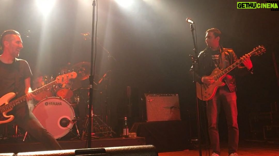 Aziz Ansari Instagram - Metallica MEDLEY - Seek and Destroy/Master of Puppets/One/Stone Cold Crazy (Queen) I channeled my 14 year old self and played guitar with the God Damn Comedy Jam last night. Shoutout to the YouTube tutorials that helped pull the One solo out of my 14 year old brain. And huge thanks to the band for putting this together in like a day. So much fun. (@metallica please let me know if you need to fill in for Kirk on any WorldWired dates - except for Shortest Straw that solo is a bit too hard)