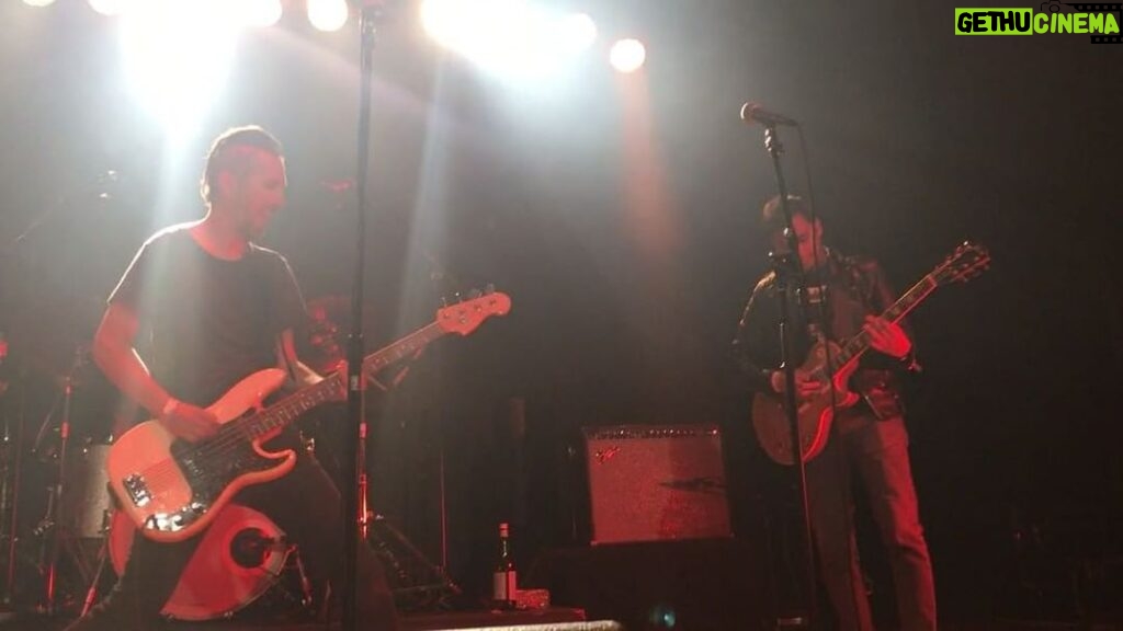 Aziz Ansari Instagram - Metallica MEDLEY - Seek and Destroy/Master of Puppets/One/Stone Cold Crazy (Queen) I channeled my 14 year old self and played guitar with the God Damn Comedy Jam last night. Shoutout to the YouTube tutorials that helped pull the One solo out of my 14 year old brain. And huge thanks to the band for putting this together in like a day. So much fun. (@metallica please let me know if you need to fill in for Kirk on any WorldWired dates - except for Shortest Straw that solo is a bit too hard)