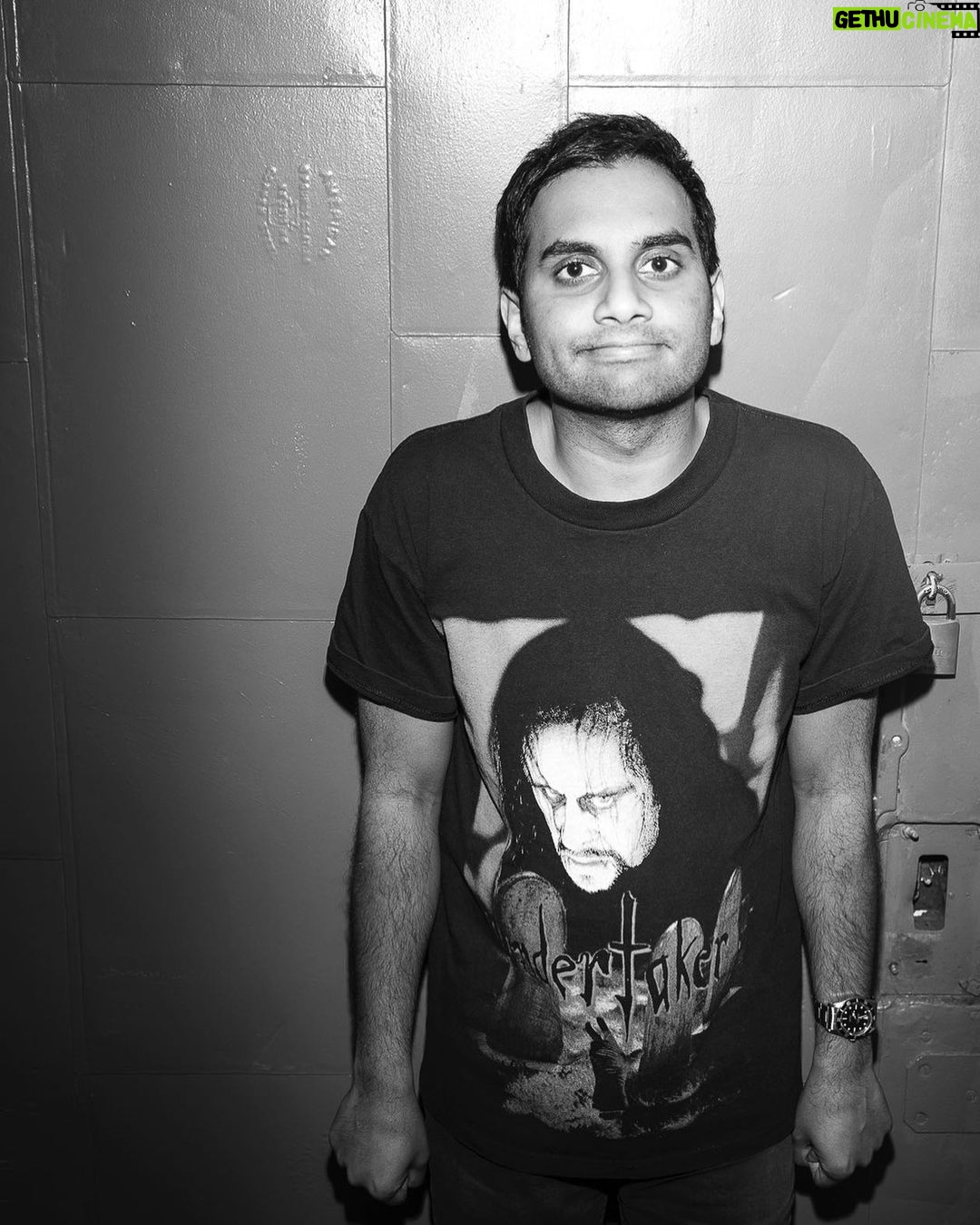 Aziz Ansari - 47.2K Likes - ROAD TO NOWHERE TOUR IS DONE! Thanks to everyone who came out to see the tour. I dedicated the special to all of you. It’s on @netflix July 9. Hope you like it.