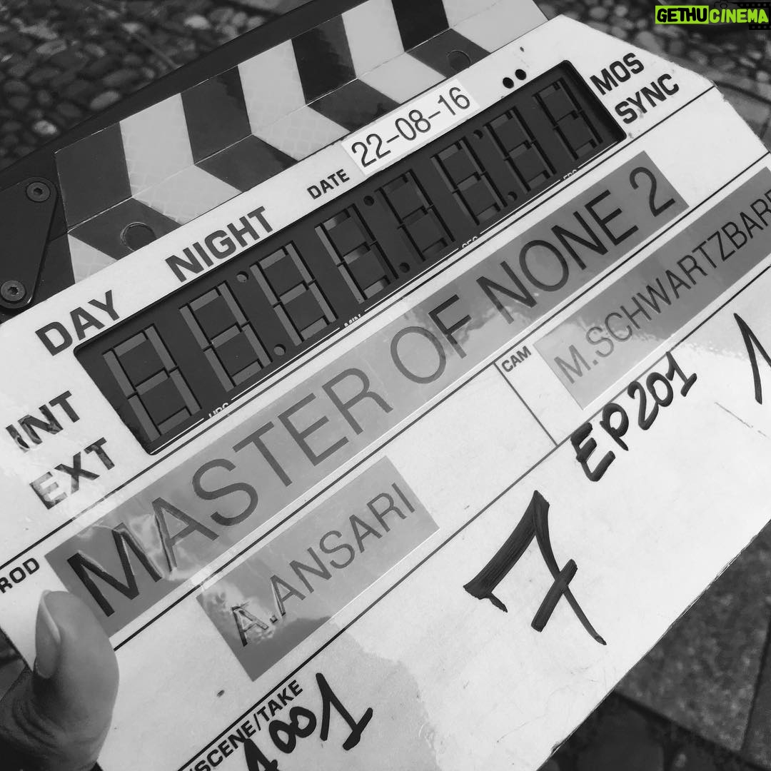 Aziz Ansari - 72.8K Likes - First day of filming season 2. I am very excited about this season and hope everyone likes it. Thanks for your support of this show. Also we got 4 Emmy noms - series, acting, writing, and directing!! I forgot to post about that. Proud of the #MasterofNone team.