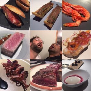 Aziz Ansari Instagram - This was an epic final meal in Spain. #BigBudLilBud #BudsatEtxebarri #BudsinEspana