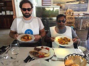 Aziz Ansari Instagram - Paella time. #BigBudLilBud  #BudsinEspana