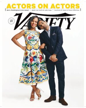 Aziz Ansari Instagram - .@variety interview with @kerrywashington out now - link in bio.