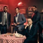 Aziz Ansari Instagram - Did the @HollywoodReporter Comedy Actors Roundtable with these guys. @robloweofficial is still very handsome. Link in bio.