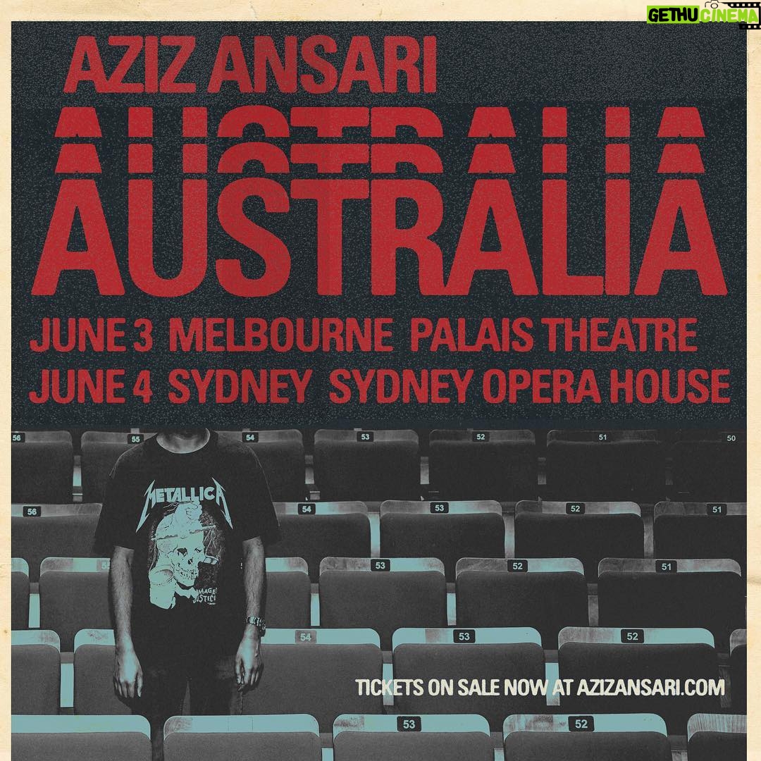 Aziz Ansari Instagram - AUSTRALIA: Doing shows at the Sydney Opera House and Melbourne at the Palais. Get tickets at azizansari.com Australia
