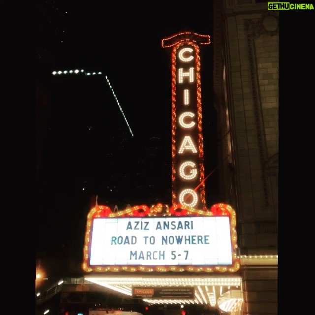 Aziz Ansari Instagram - Thank you Chicago. @sammorril @matteolane