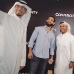 Aziz Bader Instagram - فخور في صديقي وأخوي علي الجناعي وجميع أفراد عائلة كفراتي على افتتاح فرع كفراتي الجديد في الأفنيوز، أشكرك على الدعوة وربي يوفقك يخوي 🌹