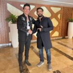 Aziz Bader Instagram - A nice chat with the amazing actor @iamgabrielluna At @QuantumConKW