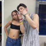 B.I Instagram - Meeting up with old friends and new friends! thanks for bringing us together @rollingloud @rollingloud.th Nice pic 🔥@chrisallmeid
