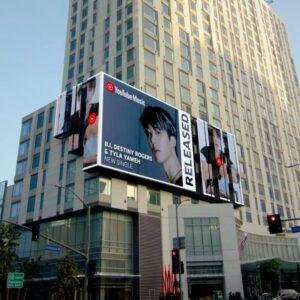 B.I Instagram - NY/LA🔥 Thank you @youtubemusic #gotitlikethat #youtubemusic