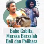 Babe Cabiita Instagram - Semua orang punya masa lalu yang kelam, sama halnya dengan komika @babecabiita yang merasa bersalah pernah beli dan pelihara kukang waktu beliau masih berseragam biru putih Dari pengalamannya inilah, Babe sadar untuk tidak lagi pelihara primata langka dan dilindungi ini. #penyelamatkukang Kini Babe ingin menyuarakan kepeduliannya pada kelestarian kukang di habitatnya sekaligus mengajak kamu untuk gak ikut-ikutan beli dan pelihara kukang! Kalian juga bisa baca cerita lengkapnya di website kukangku.id #stopkekangkukang #babecabita #babe #komika #kukanglovers #standupcomedyindonesia